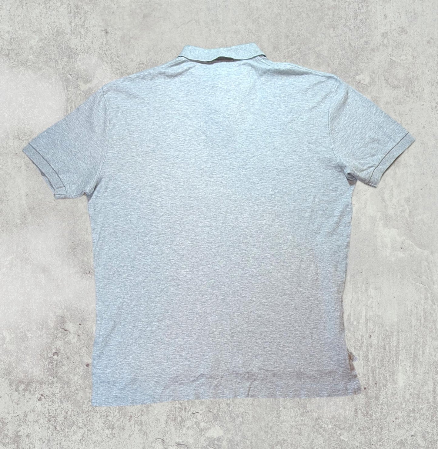 Ralph Lauren Men's Polo T Shirt - Grey - Size Medium