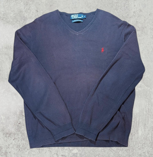 Ralph Lauren Men's Sweatshirt Jumper - Navy - Size Large