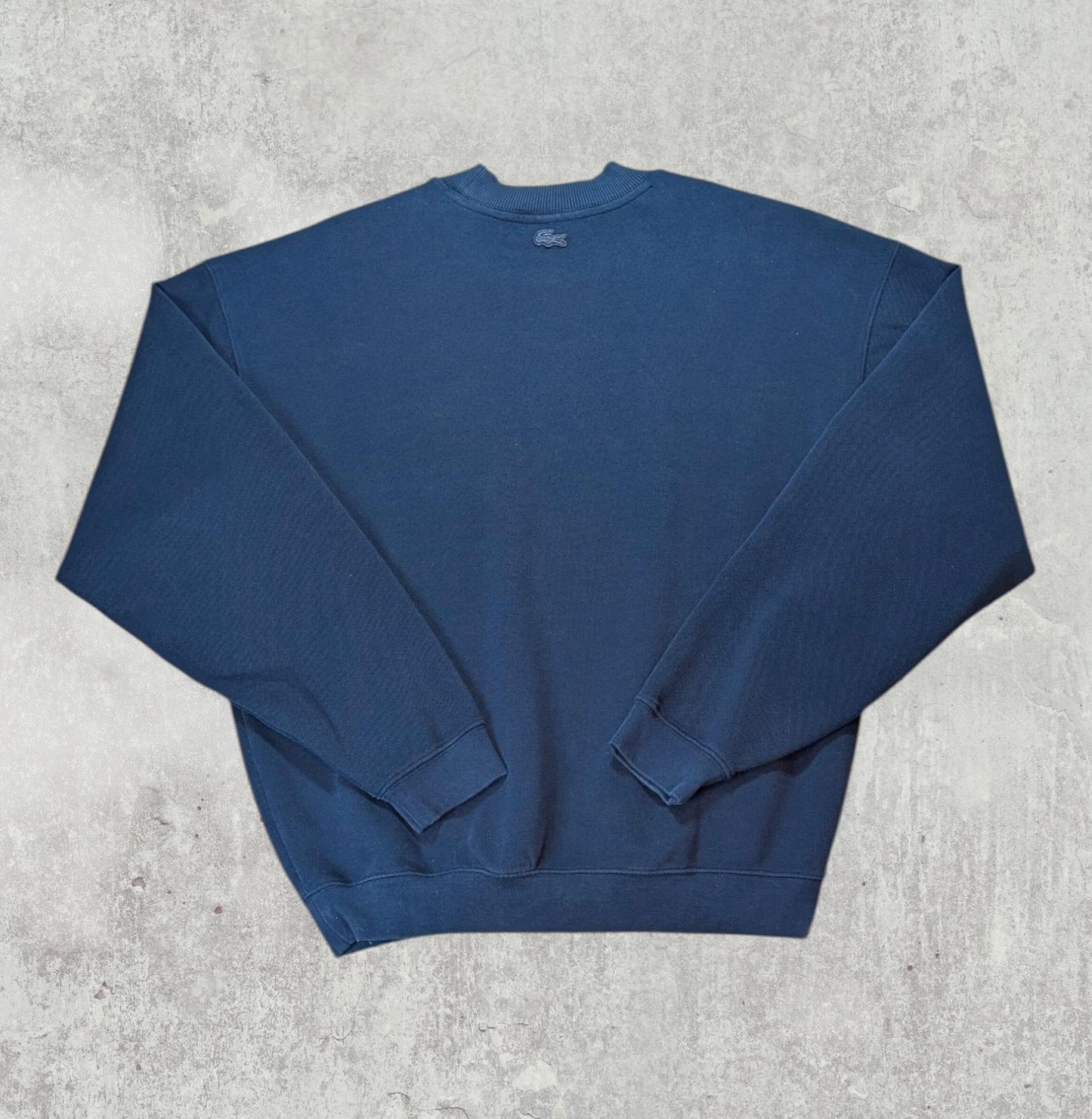 Lacoste Men's Oversized Fit Sweatshirt Jumper - Navy - Size 3 / Small