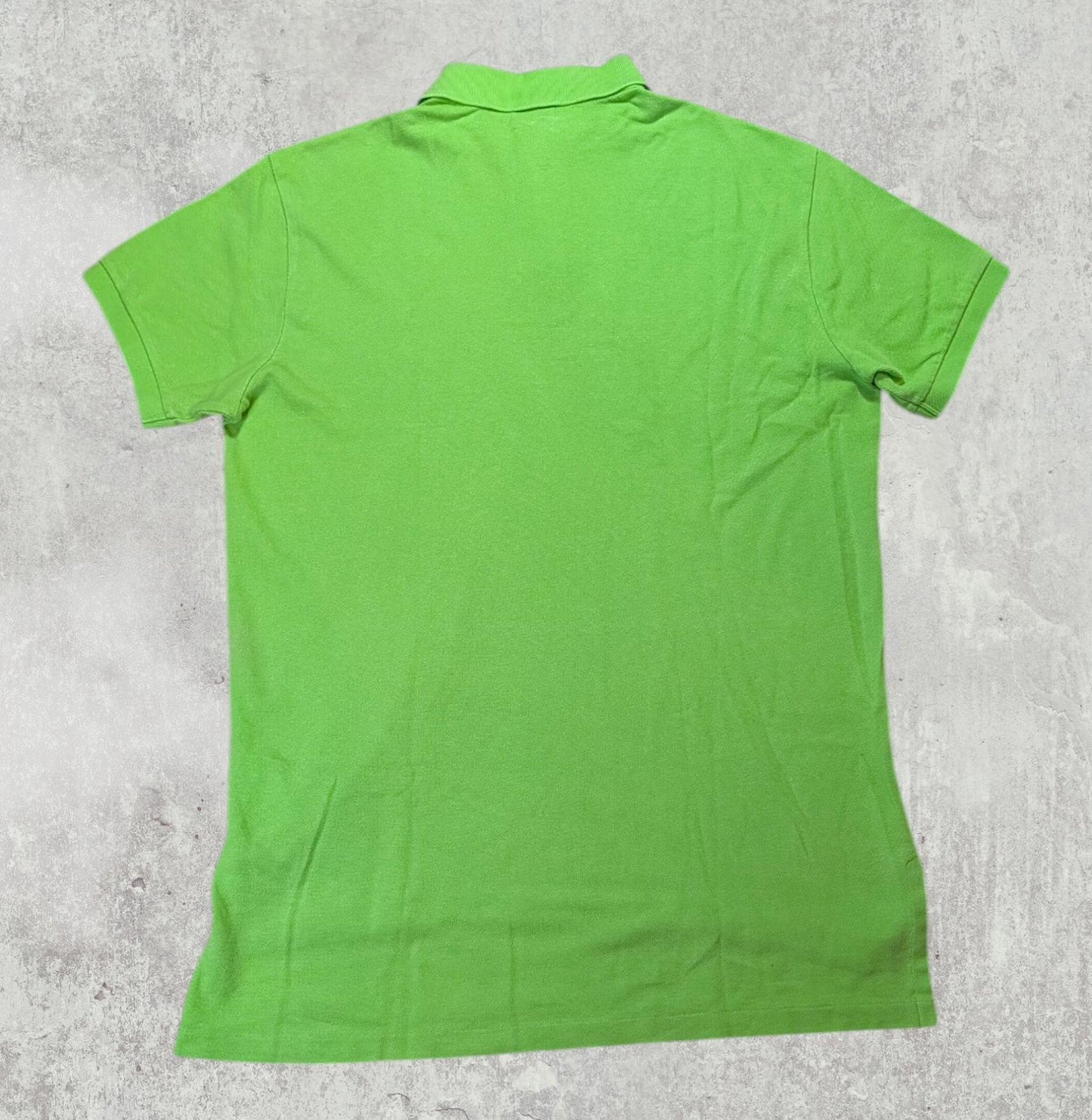 Ralph Lauren Men's Custom Fit Polo T Shirt - Green - Size Medium