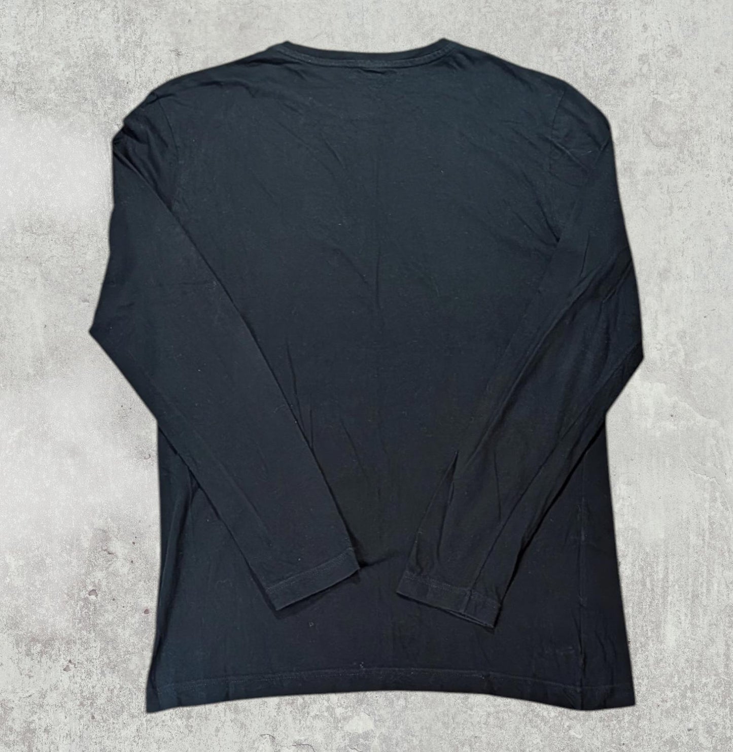 Lacoste Men's Regular Fit Long Sleeved T Shirt - Black - Size 3 / Small