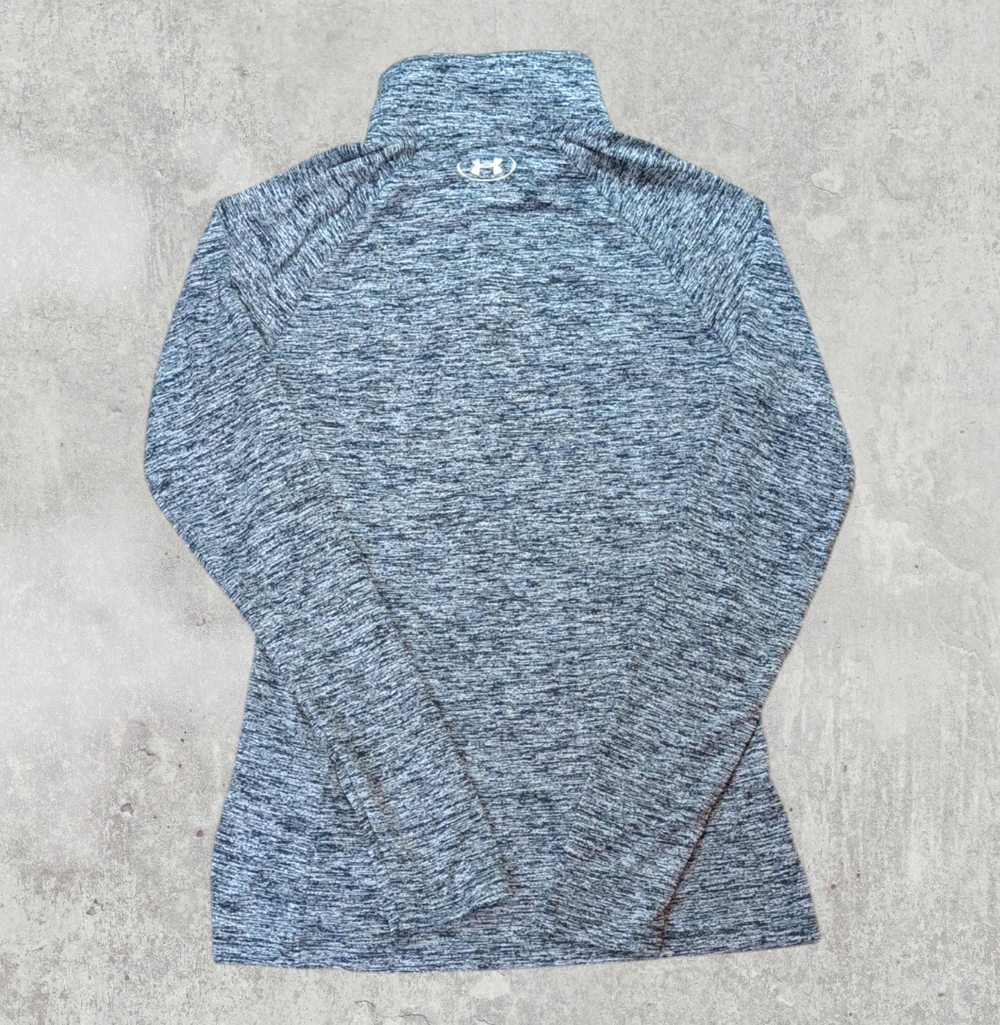 Under Armour Women's Heatgear 1/2 Zip Jumper - Grey - Size XS