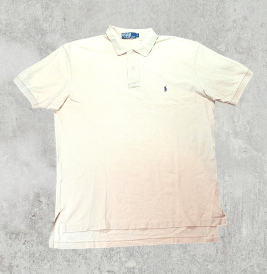 Ralph Lauren Men's Polo T Shirt - Yellow - Size Large