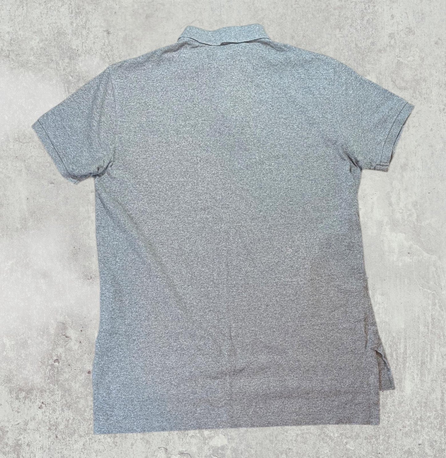 Ralph Lauren Men's Custom Fit Polo T Shirt - Grey - Size Medium