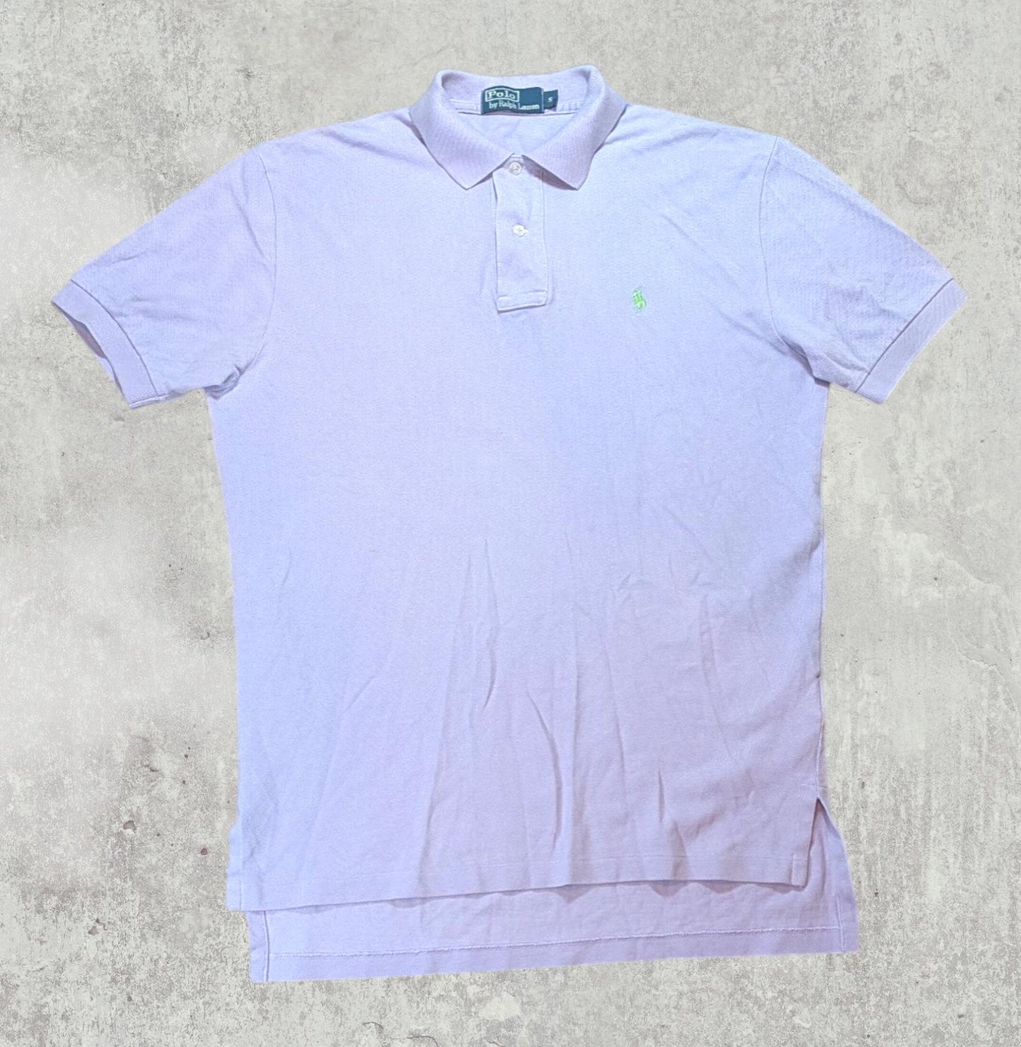 Ralph Lauren Men's Polo T Shirt - Purple - Size Small