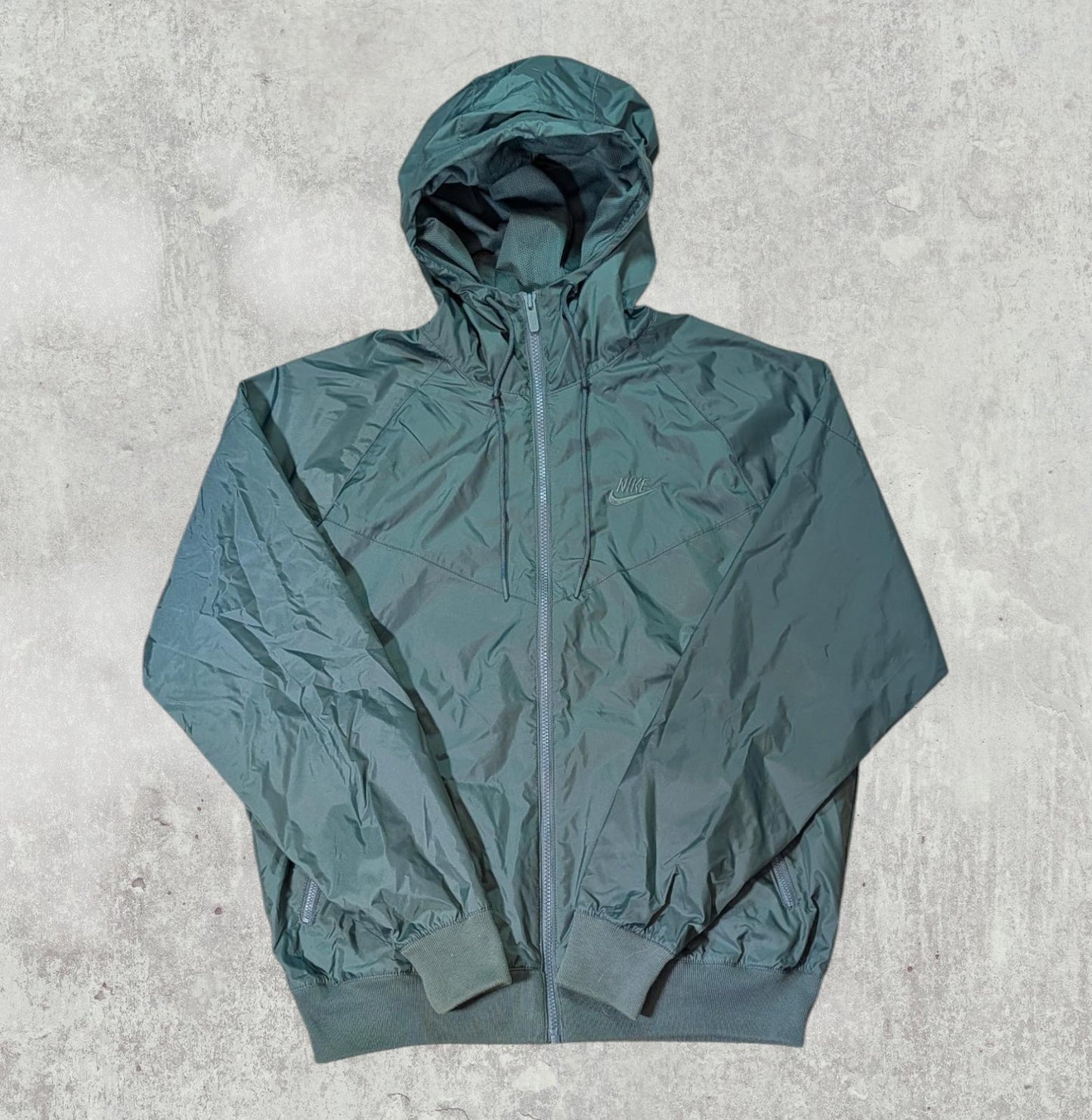 Nike Men's Loose Fit Jacket - Green - Size Small