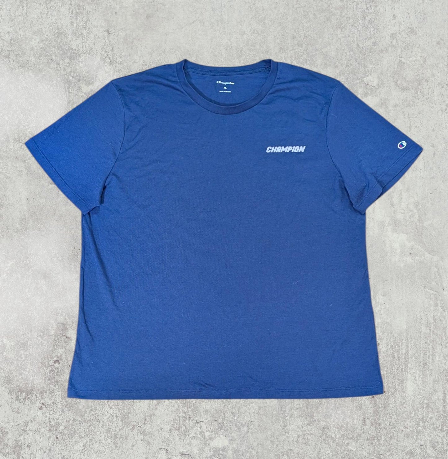 Champion Men's T Shirt - Blue - Size XL
