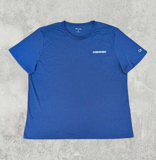 Champion Men's T Shirt - Blue - Size XL