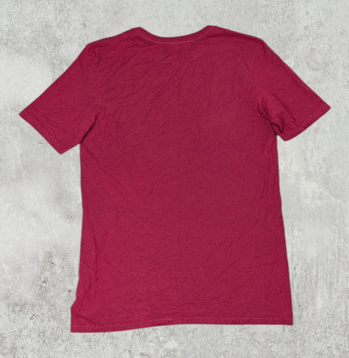Nike Men's Just Do It T Shirt - Burgundy - Size Small