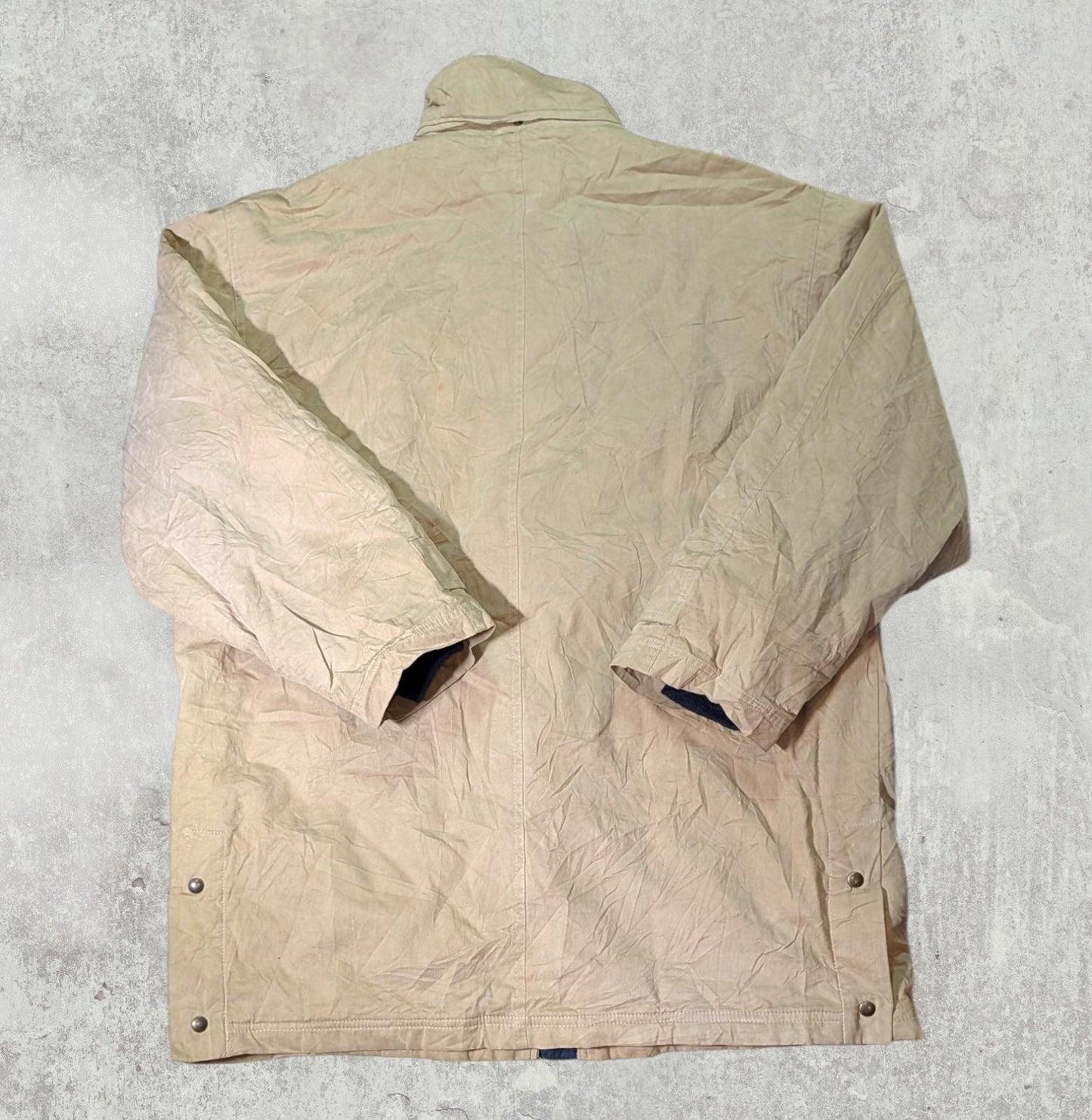 Aquascutum Men's Vintage Jacket Coat - Tan - Size Medium