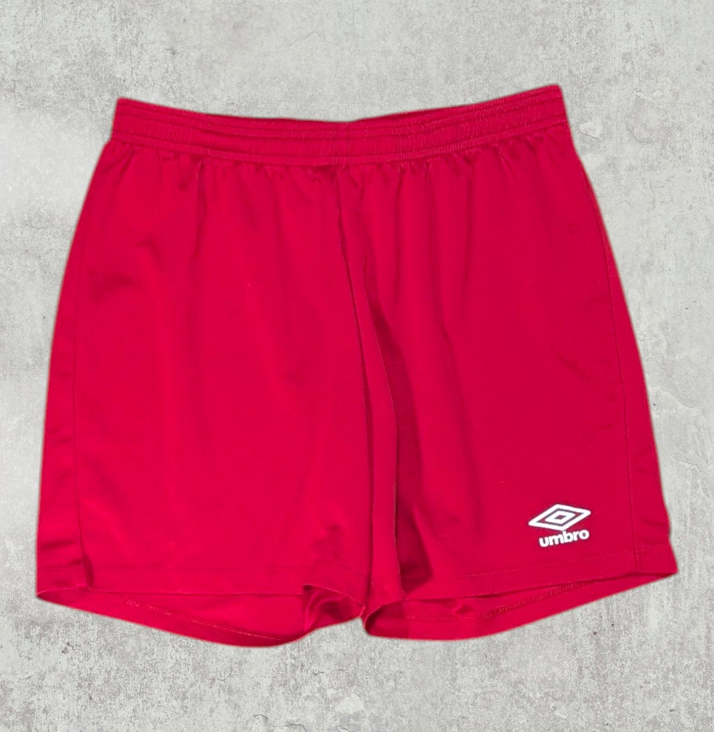 Umbro Men's Shorts - Red - Size Small