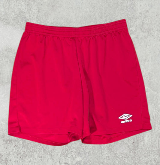 Umbro Men's Shorts - Red - Size Small