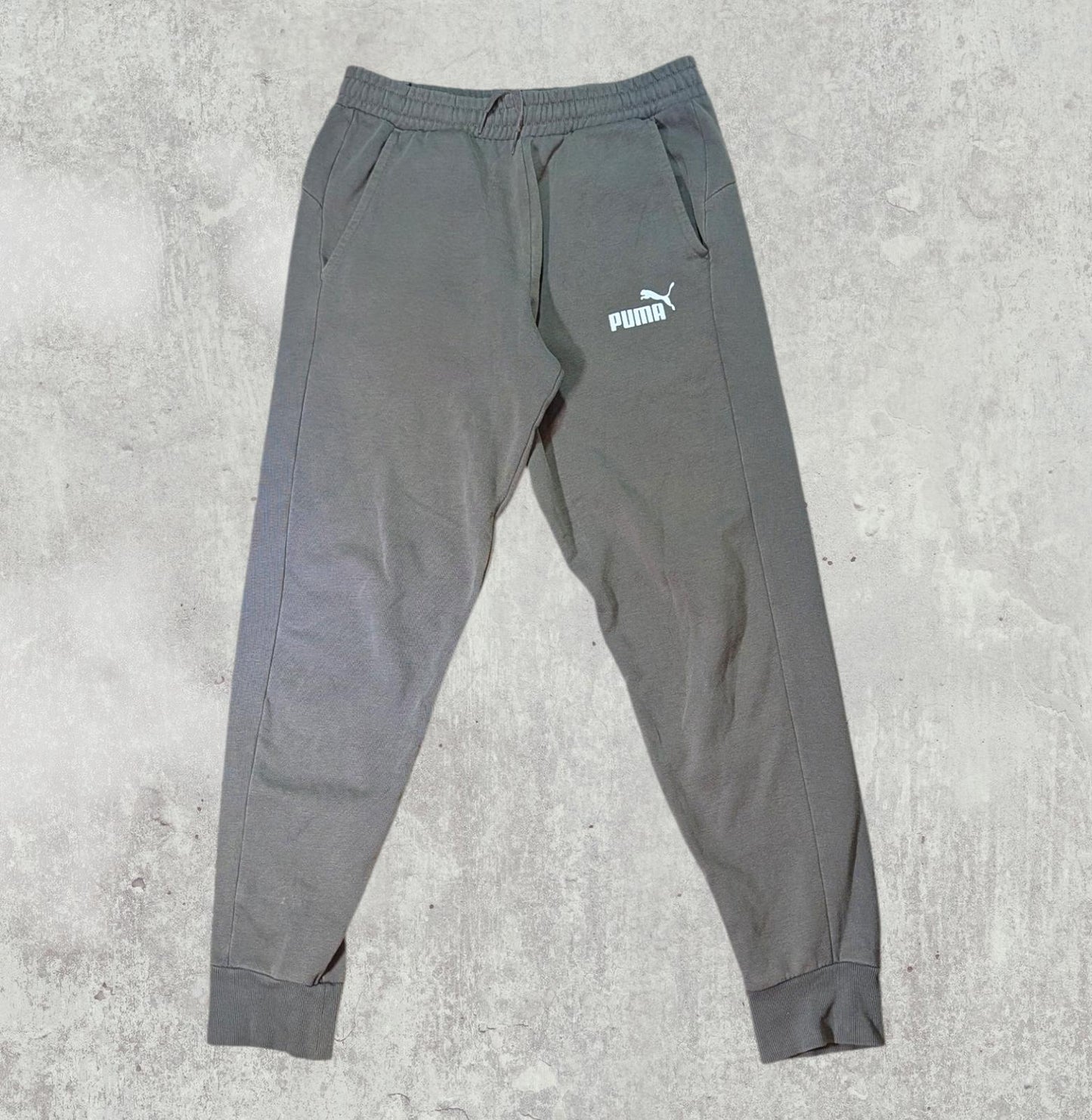 Puma Men's Joggers - Grey - Size Small