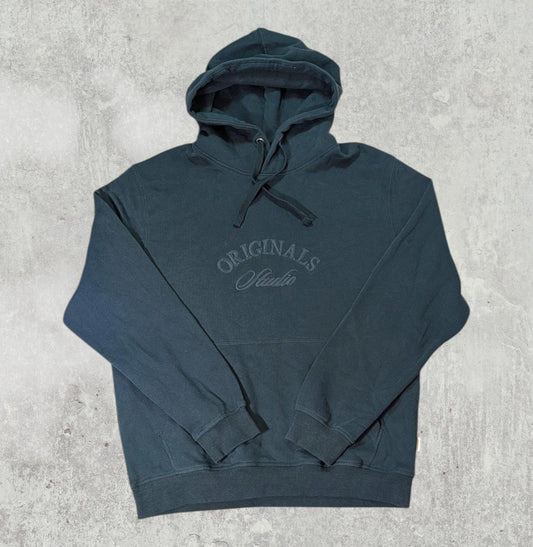 Jack & Jones Men's Hoodie Sweatshirt - Green - Size Medium