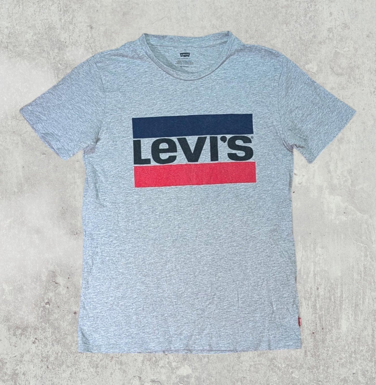 Levi's Men's T Shirt - Grey - Size XS
