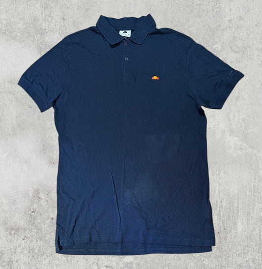 Ellesse Men's Polo T Shirt - Navy - Size Large