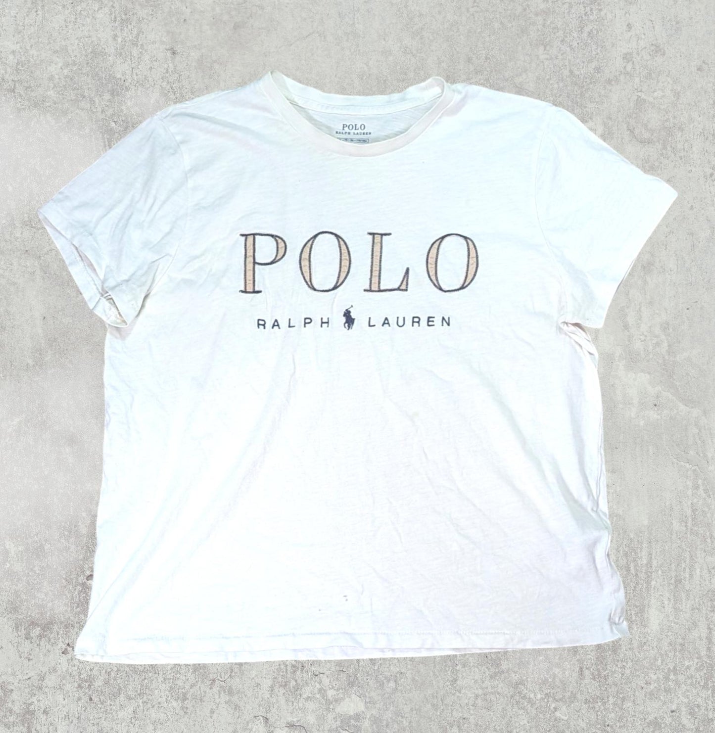 Ralph Lauren Men's T Shirt - White - Size XL