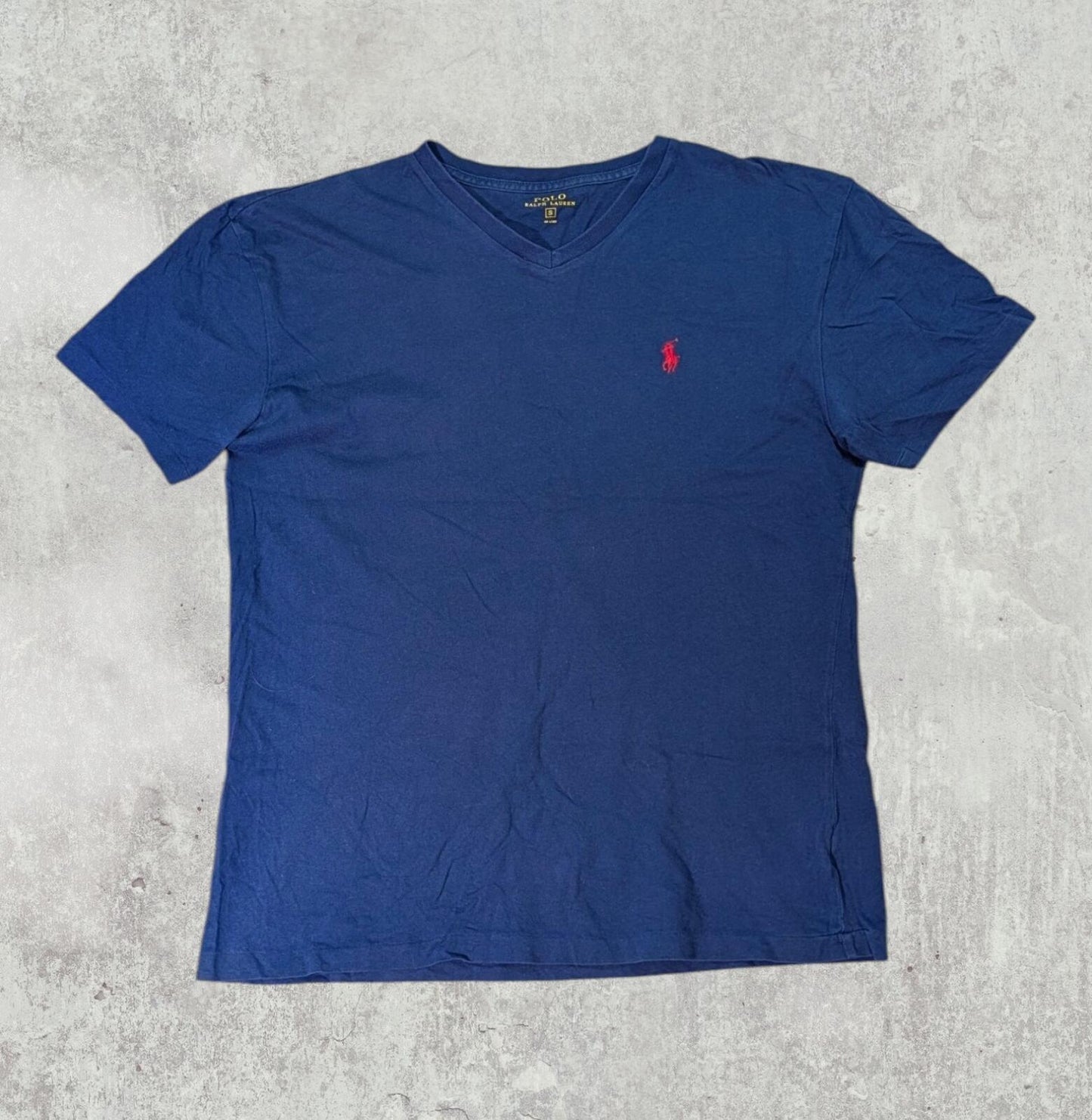 Ralph Lauren Men's T Shirt - Navy - Size Small