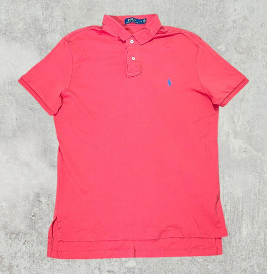 Ralph Lauren Men's Polo T Shirt - Red - Size Large
