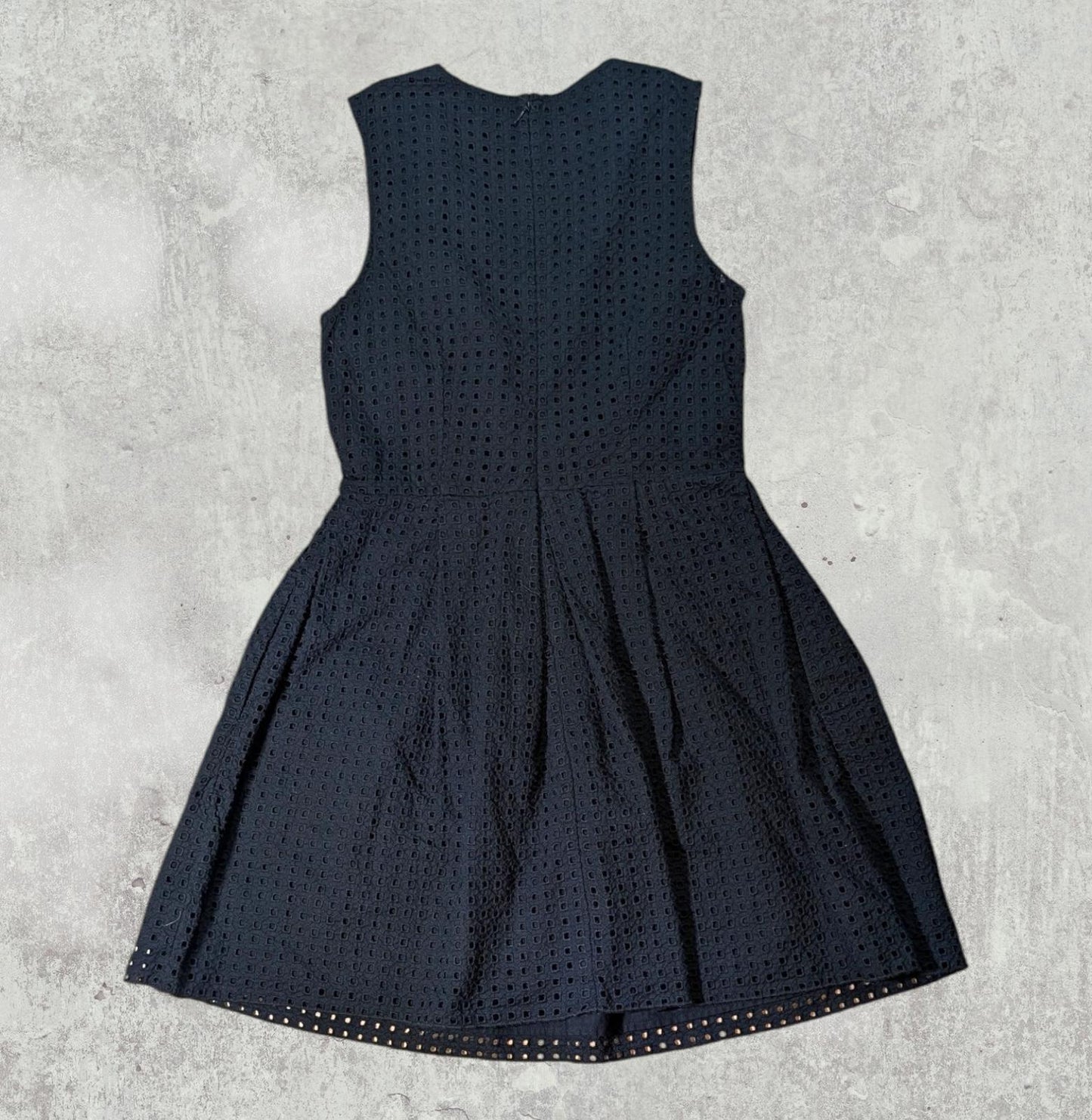 Gap Women's Eyelet Lace Dress - Navy - Size 4