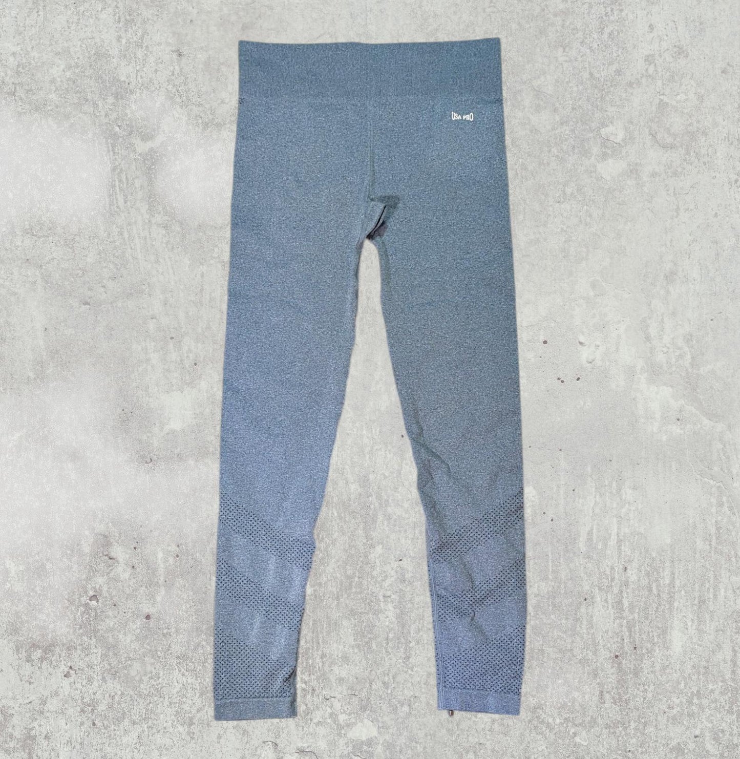 USA Pro Women's Gym Leggings - Grey - Size 10