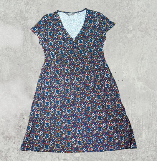 Mountain Warehouse Women's Floral Dress - Navy - Size 14