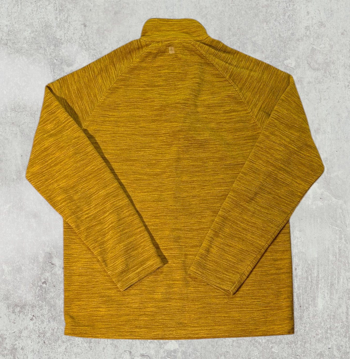 Mountain Warehouse Men's 1/4 Zip Fleece Jumper - Yellow - Size Medium