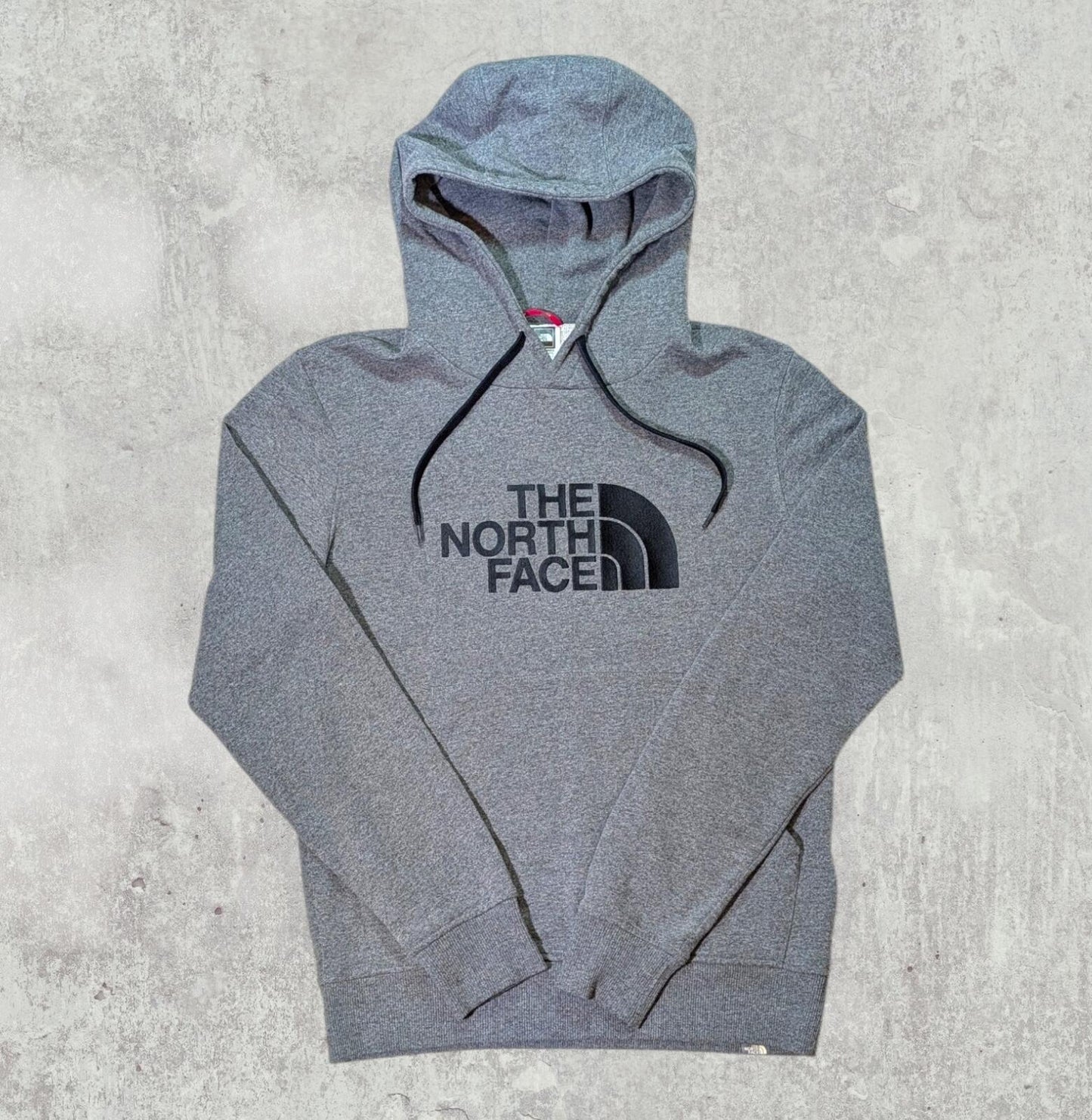 The North Face Men's Hoodie Sweatshirt - Grey - Size Small