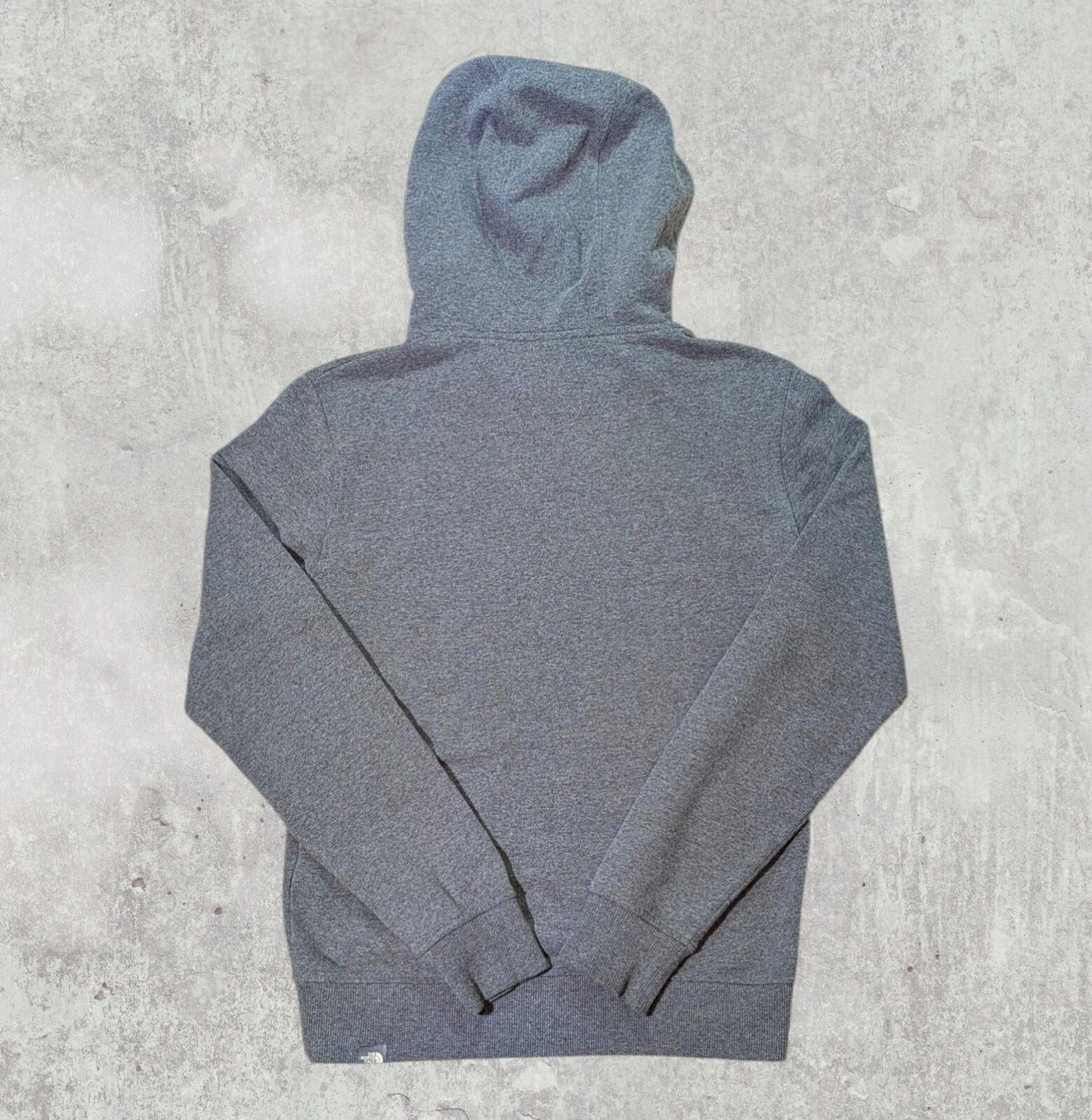 The North Face Men's Hoodie Sweatshirt - Grey - Size Small