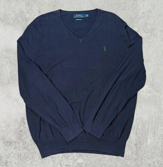 Ralph Lauren Men's Sweatshirt Jumper - Navy - Size Large