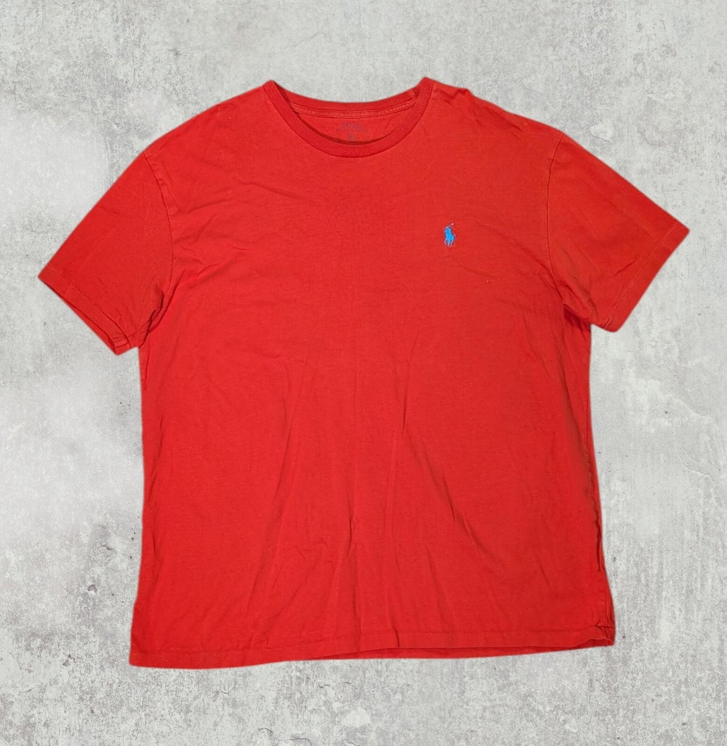 Ralph Lauren Men's T Shirt - Red - Size Medium