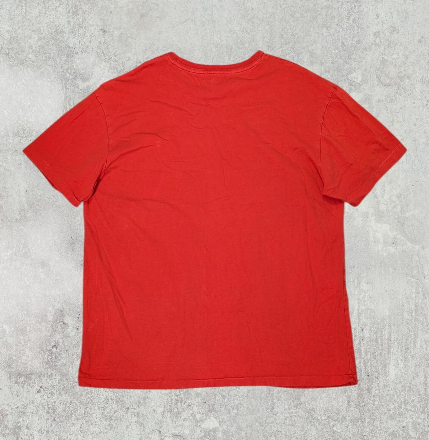 Ralph Lauren Men's T Shirt - Red - Size Medium