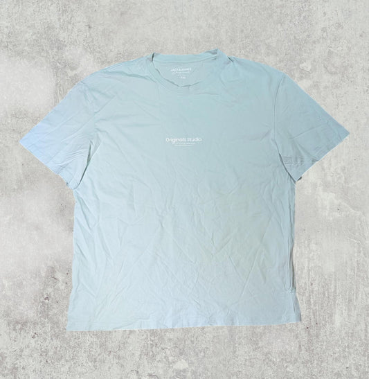 Jack & Jones Men's T Shirt - Green - Size XXL