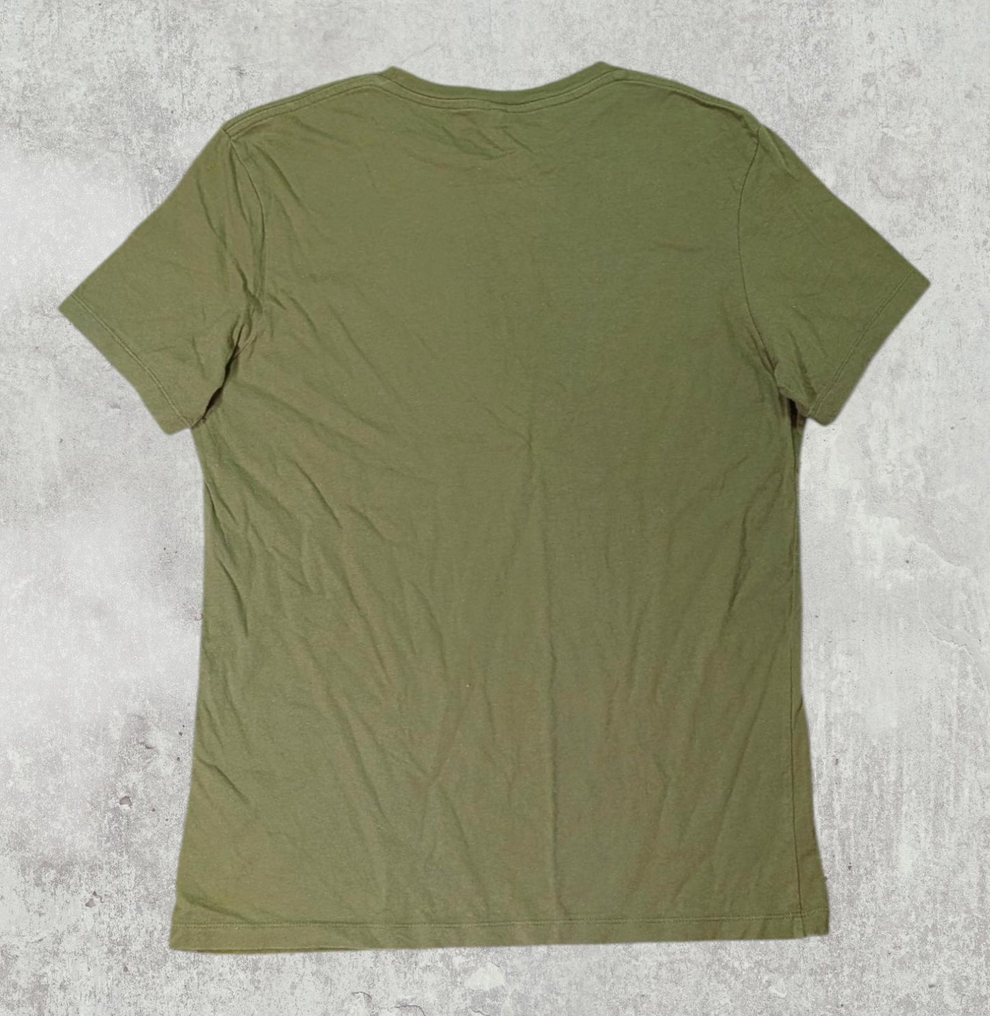 Jack Wills Men's T Shirt - Khaki - Size Small