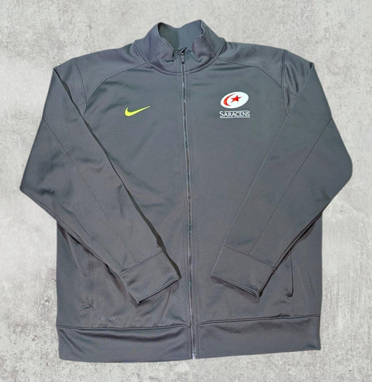 Nike Men's Dri-Fit Saracens Jacket - Grey - Size XL