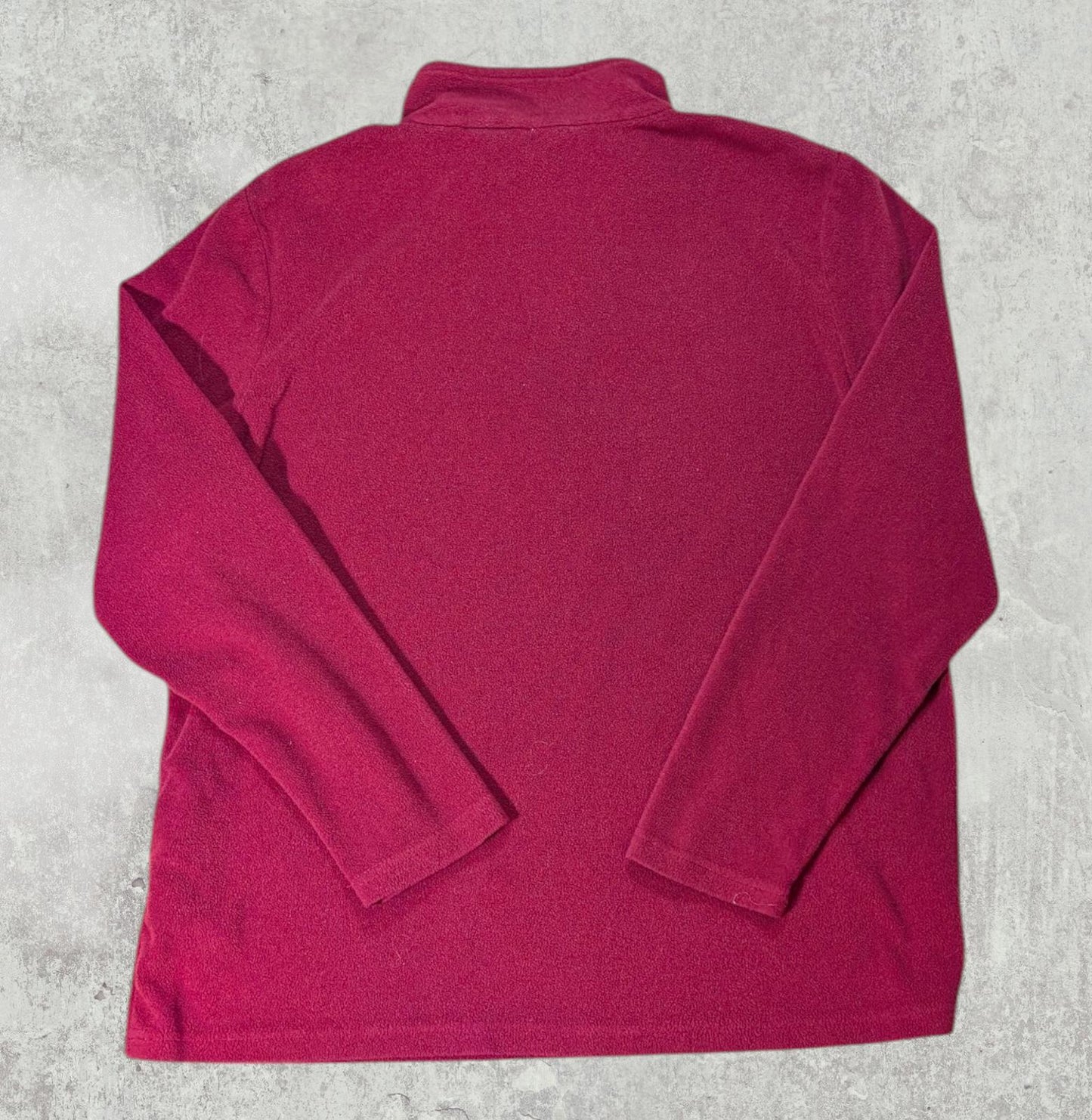 Regatta Women's 1/4 Zip Fleece Jumper - Burgundy - Size 18