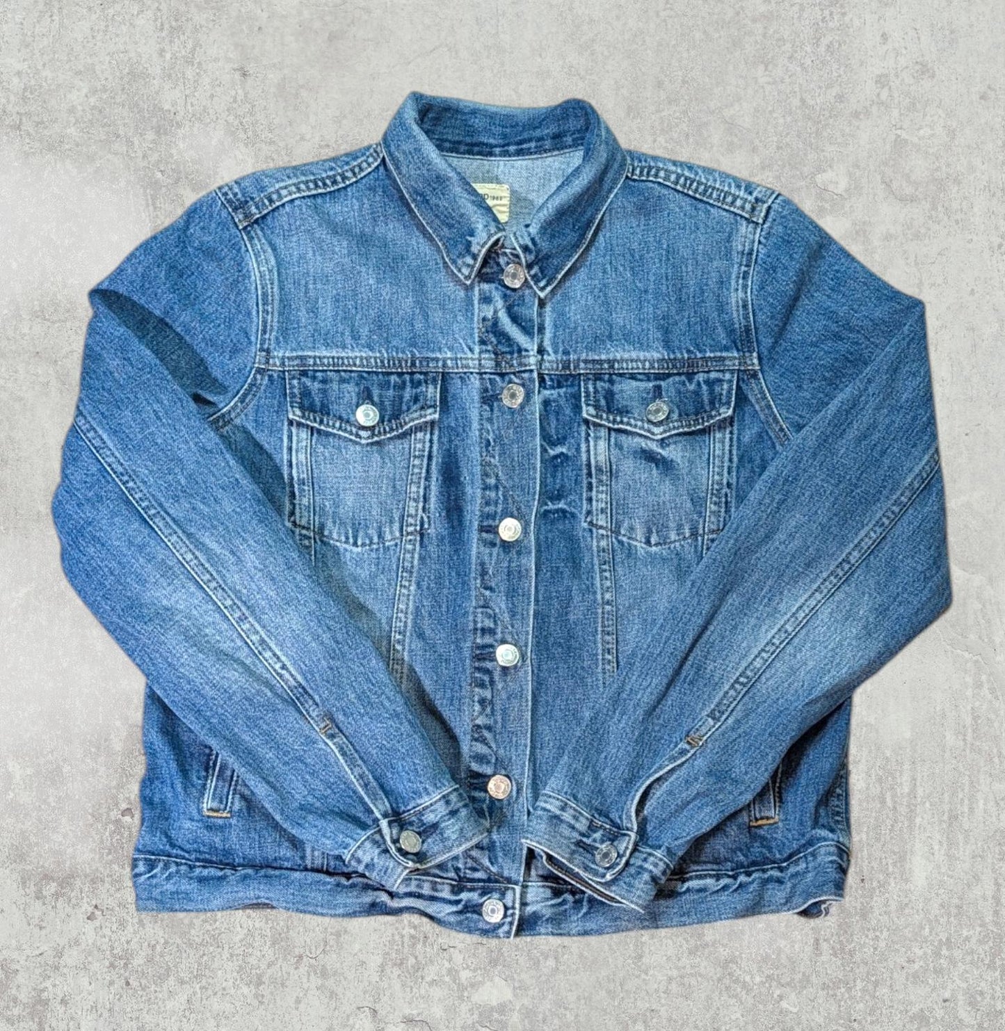 Gap Women's Denim Jacket - Blue - Size Large