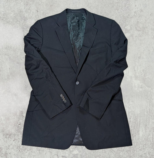 Jaeger Men's Suit Jacket - Black - Size XL