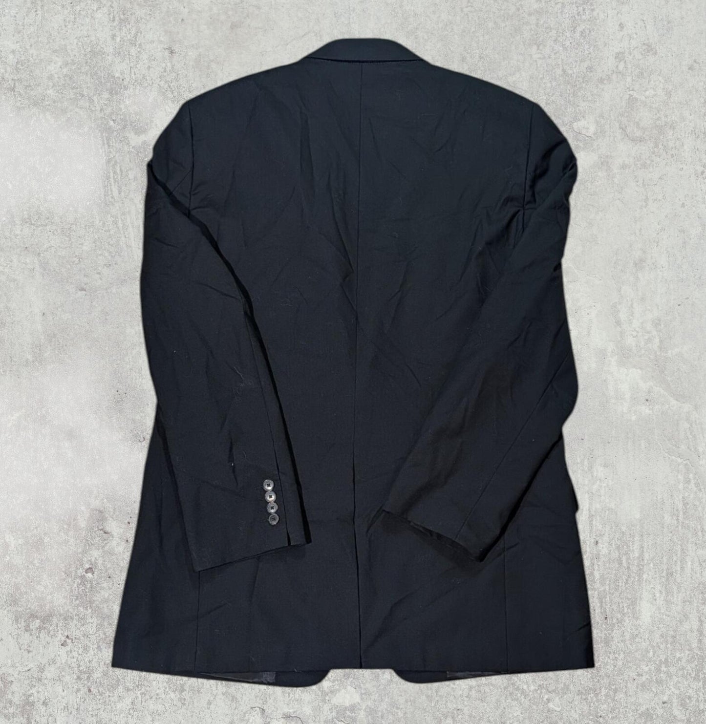 Jaeger Men's Suit Jacket - Black - Size XL