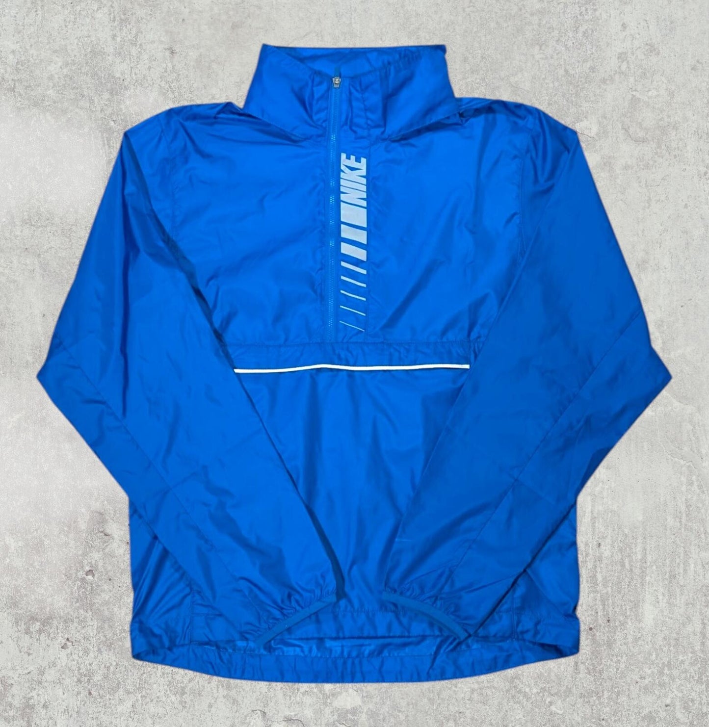 Nike Men's Half Zip Jacket - Blue - Size Small