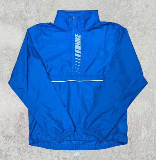 Nike Men's Half Zip Jacket - Blue - Size Small
