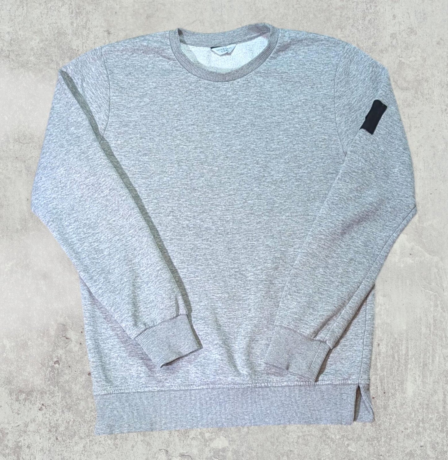 Jack & Jones Men's Sweatshirt Jumper - Grey - Size Medium