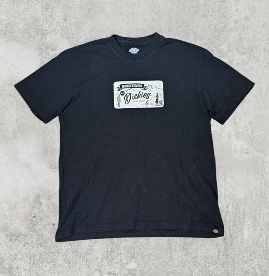 Dickies Men's T Shirt - Black - Size Medium
