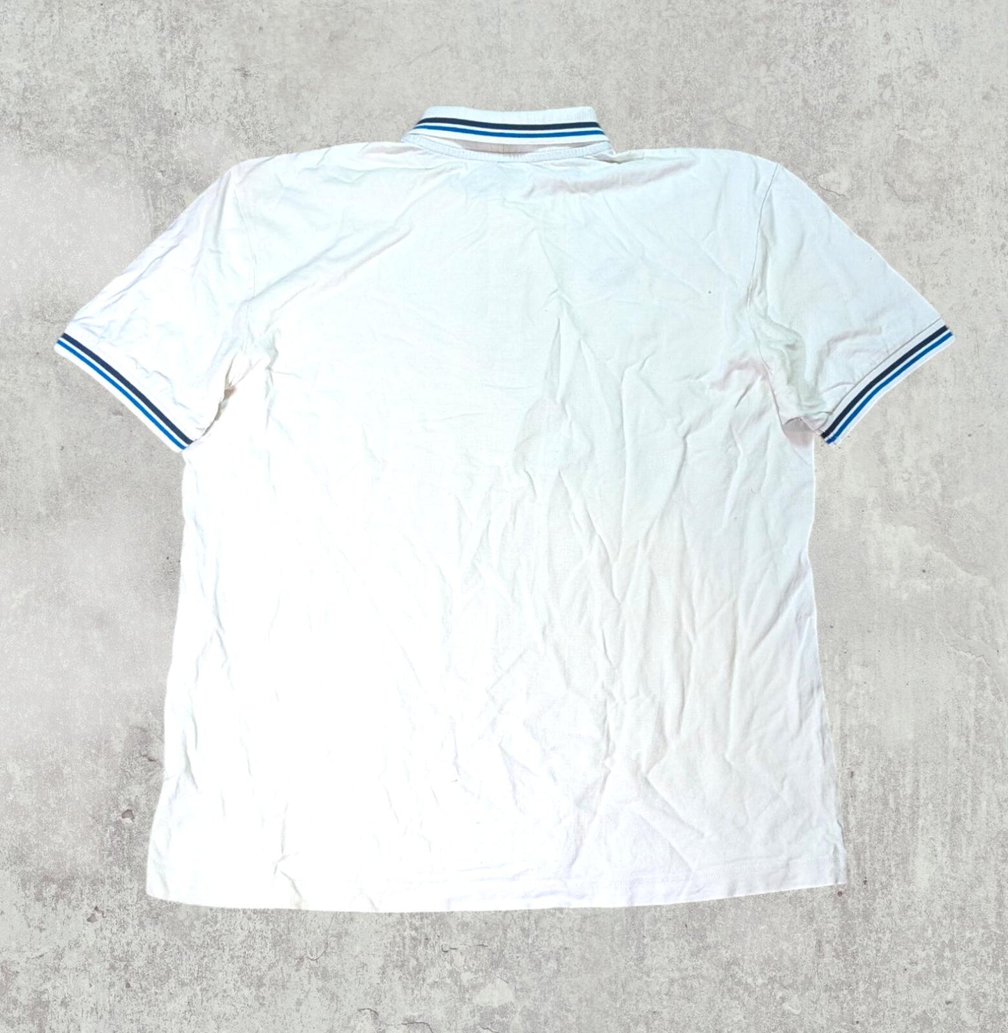 Kappa Men's Polo T Shirt - White - Size XXXL