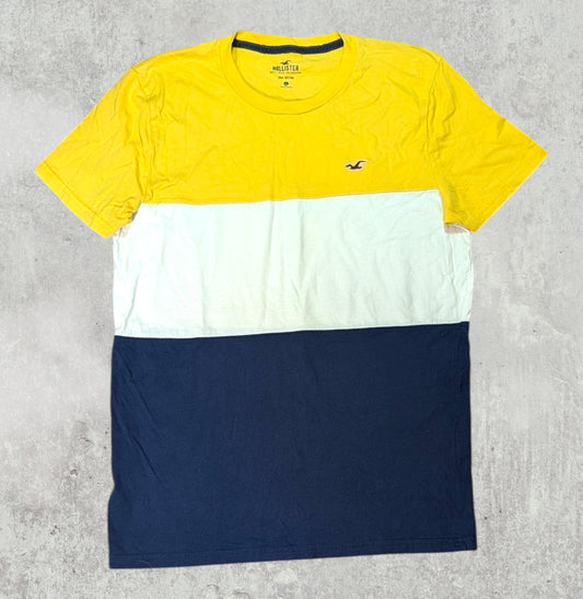 Hollister Men's T Shirt - Navy - Size Small