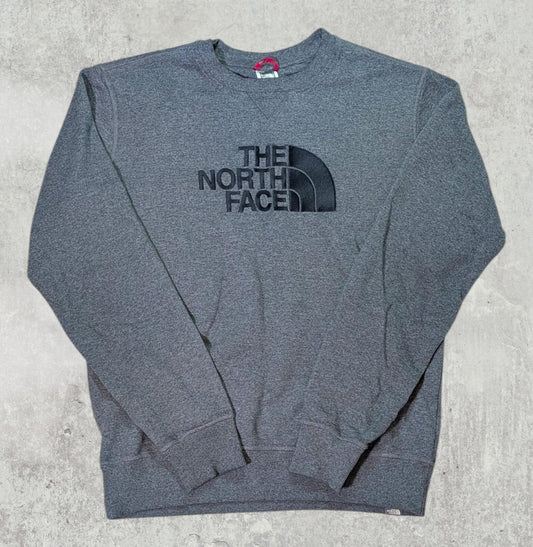 The North Face Men's Sweatshirt Jumper - Grey - Size Large