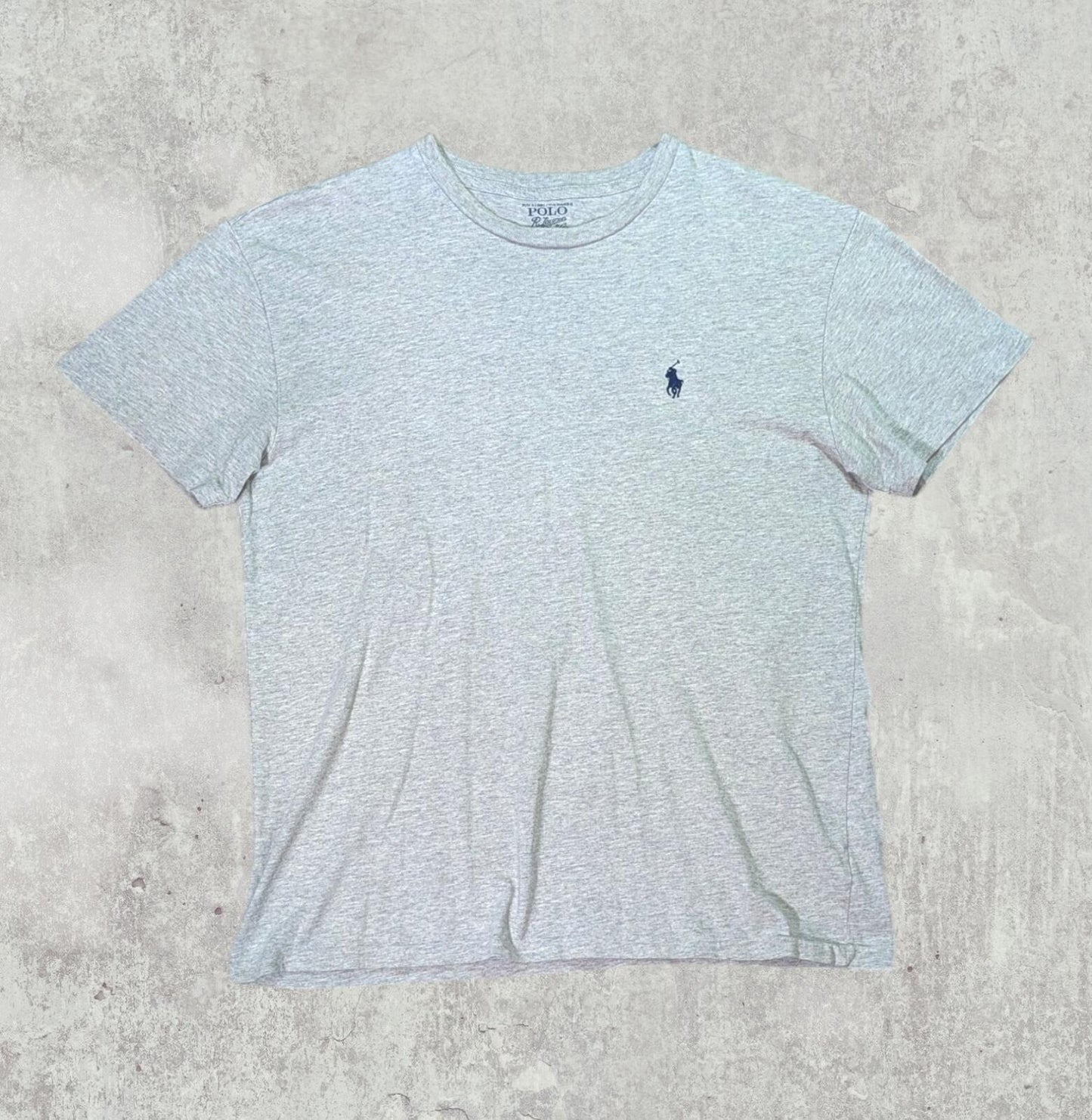 Ralph Lauren Men's T Shirt - Grey - Size Small