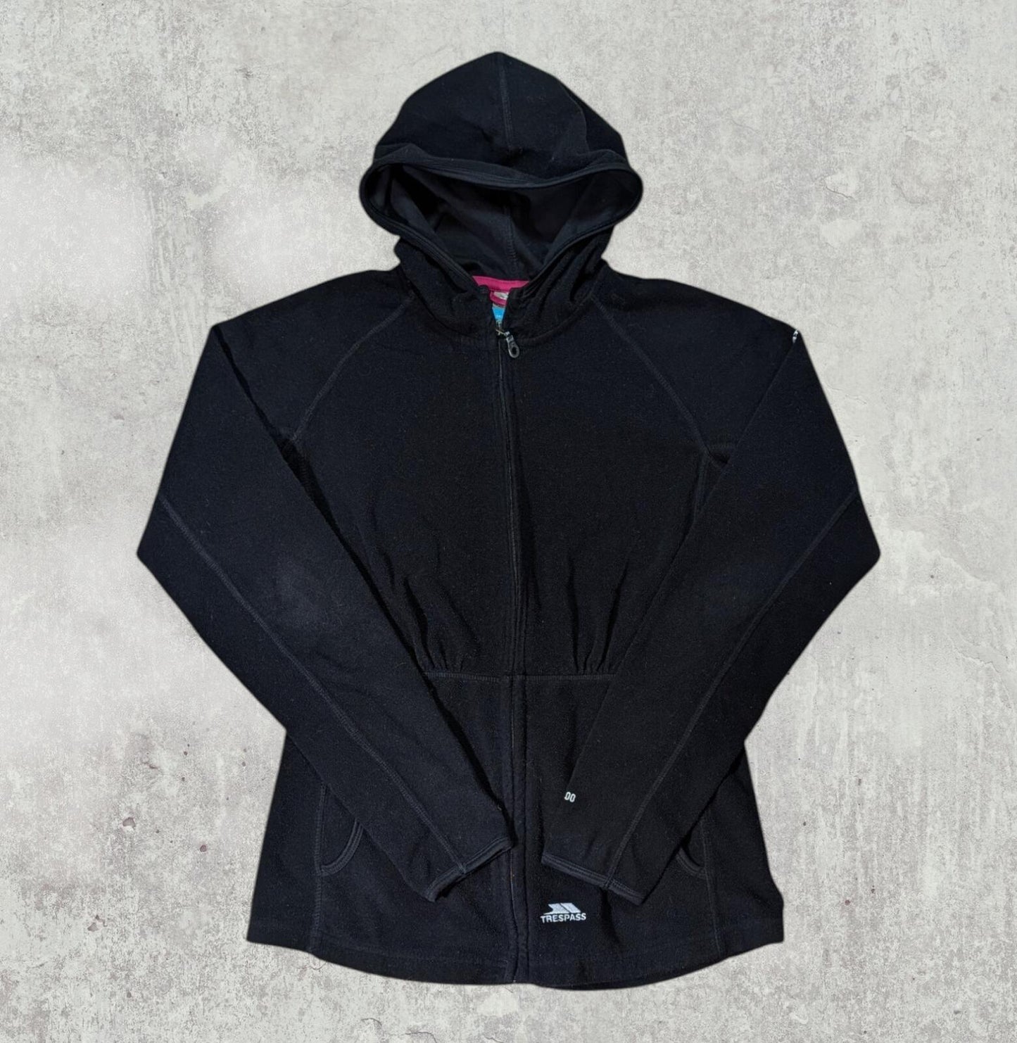 Trespass Women's Fleece Jacket - Black - Size Medium 12