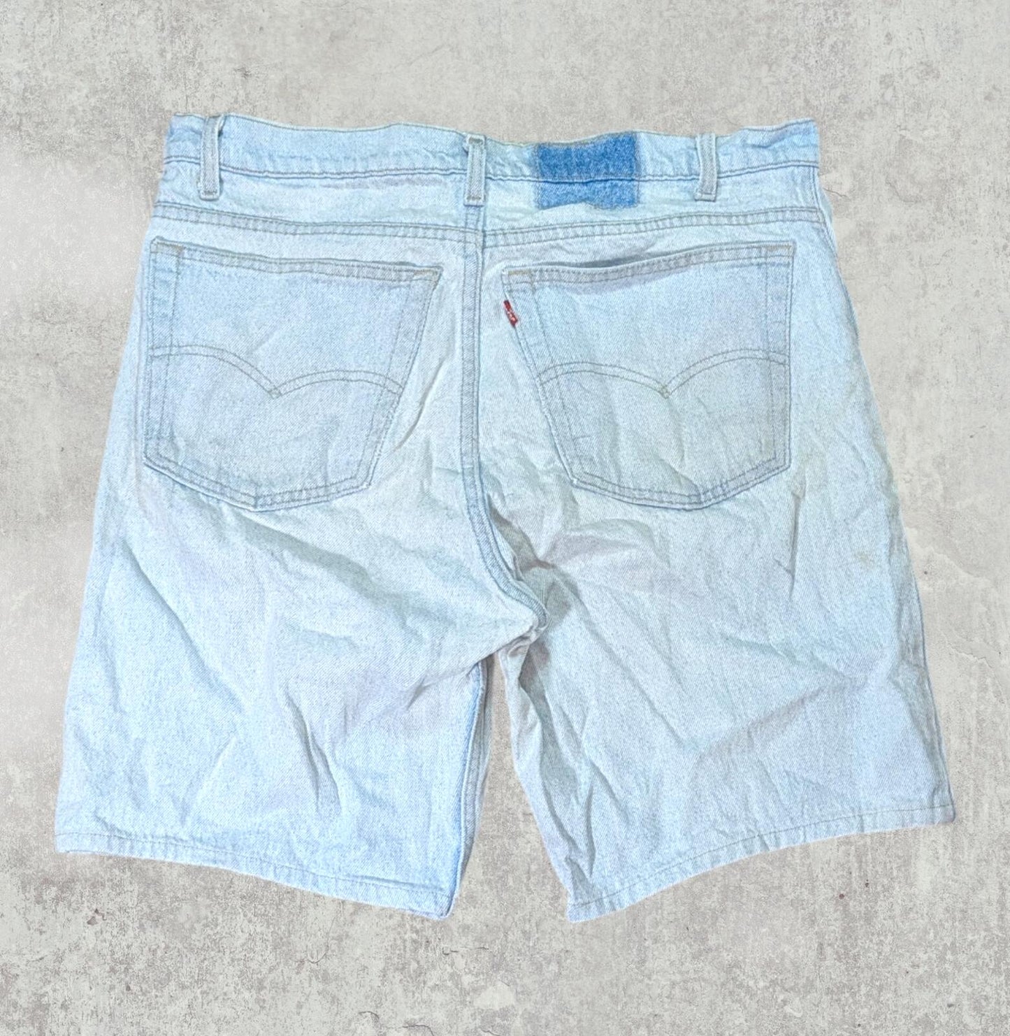 Levi's Men's Jeans Shorts - Blue - Size 36W 10L