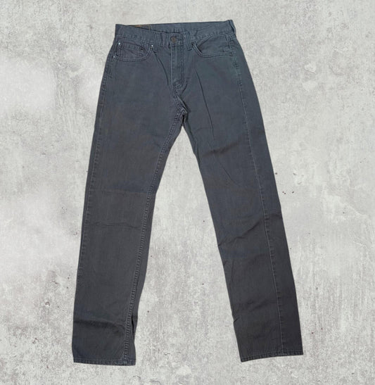 Levi's Men's 505 Regular Fit Jeans - Grey - Size 31W 34L